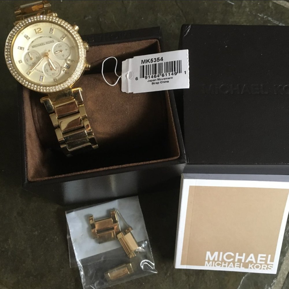 Michael Kors | Women’s Gold Tone Watch Stainless Steel